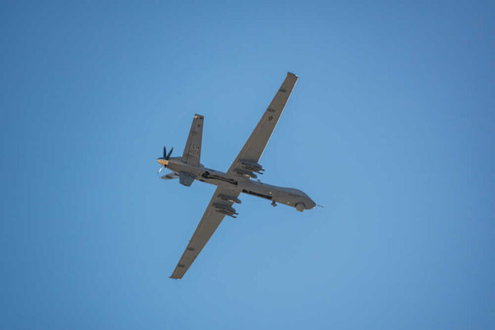 Las,Vegas,,Nov,17:,Mq-9,Reaper,Drone,Demo,In,Usaf