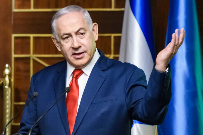 Prime,Minister,Of,Israel,Benjamin,Netanyahu,During,Visit,To,Kyiv,