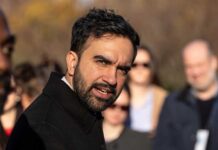 Cuban’s $10M Proposal Stuns Democrats A man speaking passionately to a group of people outdoors