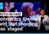 'Staged': Conspiracy theories surge after shooting at White