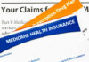 Medicare health insurance documents and prescription drug plan