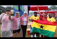 Croatia & Ghana fans flock to Philly FIFA Fan Festival