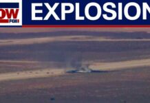 Edwards AFB crash: B-52 crashes after takeoff