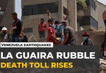 Venezuela earthquakes: Bodies pulled from the rubble as death toll rises