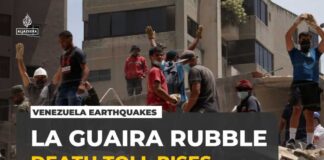 Venezuela earthquakes: Bodies pulled from the rubble as death toll rises