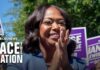 Trump Draws Line Against D.C. Socialism Democratic socialist Janeese Lewis George holds commanding lead in Washington, D.C., mayoral primary