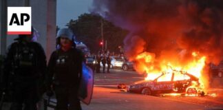 Violence erupts in Paris during PSG's Champions League title celebrations