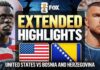 United States vs Bosnia and Herzegovina Highlights 🌎🏆 2026 FIFA World Cup™ | Round of 32