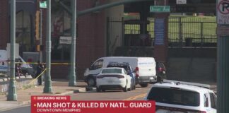 Two TN National Guard members fatally shot armed man in Downtown Memphis