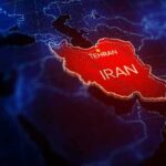 Iran Alleges Strike On Nuclear Construction Site Iran highlighted on a digital map