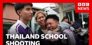 Thailand school shooting leaves at least six dead and 15 injured | BBC News