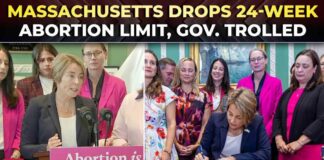 'Their smiles are sinister': Massachusetts Gov faces fury after expanding abortion access till birth