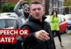 Protesters Demand ‘No Platform’ for Tommy Robinson at Oxford Union 4k