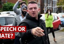Oxford’s Speech Fight Spilled Into The Streets Protesters Demand ‘No Platform’ for Tommy Robinson at Oxford Union 4k