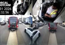 Video appears to show SF Muni driver asleep before 2 empty trains crash