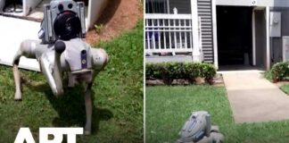 Atlanta Replaces Human Guards With Robot Dogs to Fight Crime | APT