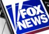 Fox News logo displayed on a smartphone screen