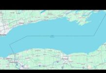 Google Maps now shows Lake Ontario as Lake America