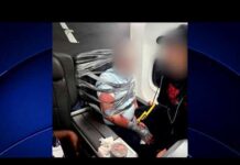 Man duct-taped to seat on American Airlines flight after allegedly attacking another traveler