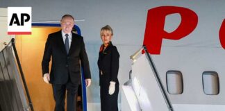 Russian President Vladimir Putin arrives in New Delhi ahead of the BRICS summit
