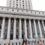 Federal Law Blocks New York’s ICC Push United States courthouse with grand neoclassical columns