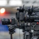 Inside The Alleged Plot Against Trump’s Big Event Professional video cameras on tripods
