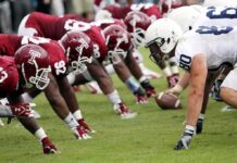 Tampa Bay’s Rough Start Just Got Much Worse American football players lined up at the line of scrimmage