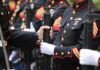Terror Tactics? Archbishop TORCHES Planned Broadcast Marines in dress uniforms holding rifles during a ceremony